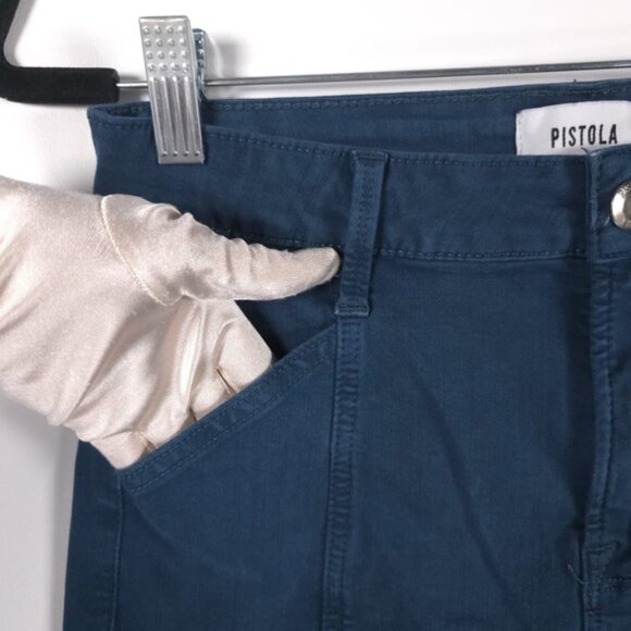 PISTOLA Cargo Zip Pockets Skinny Jeans P6278TLT-NTS Size 27 - Picture 3 of 10